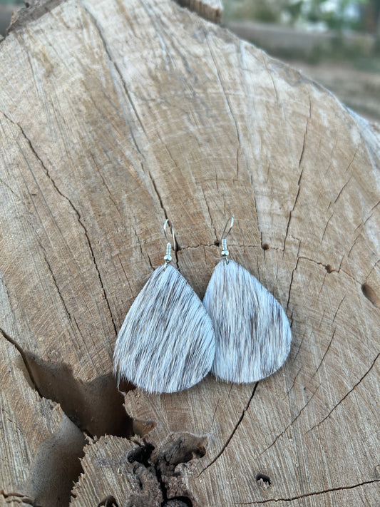 Cowhide Earrings